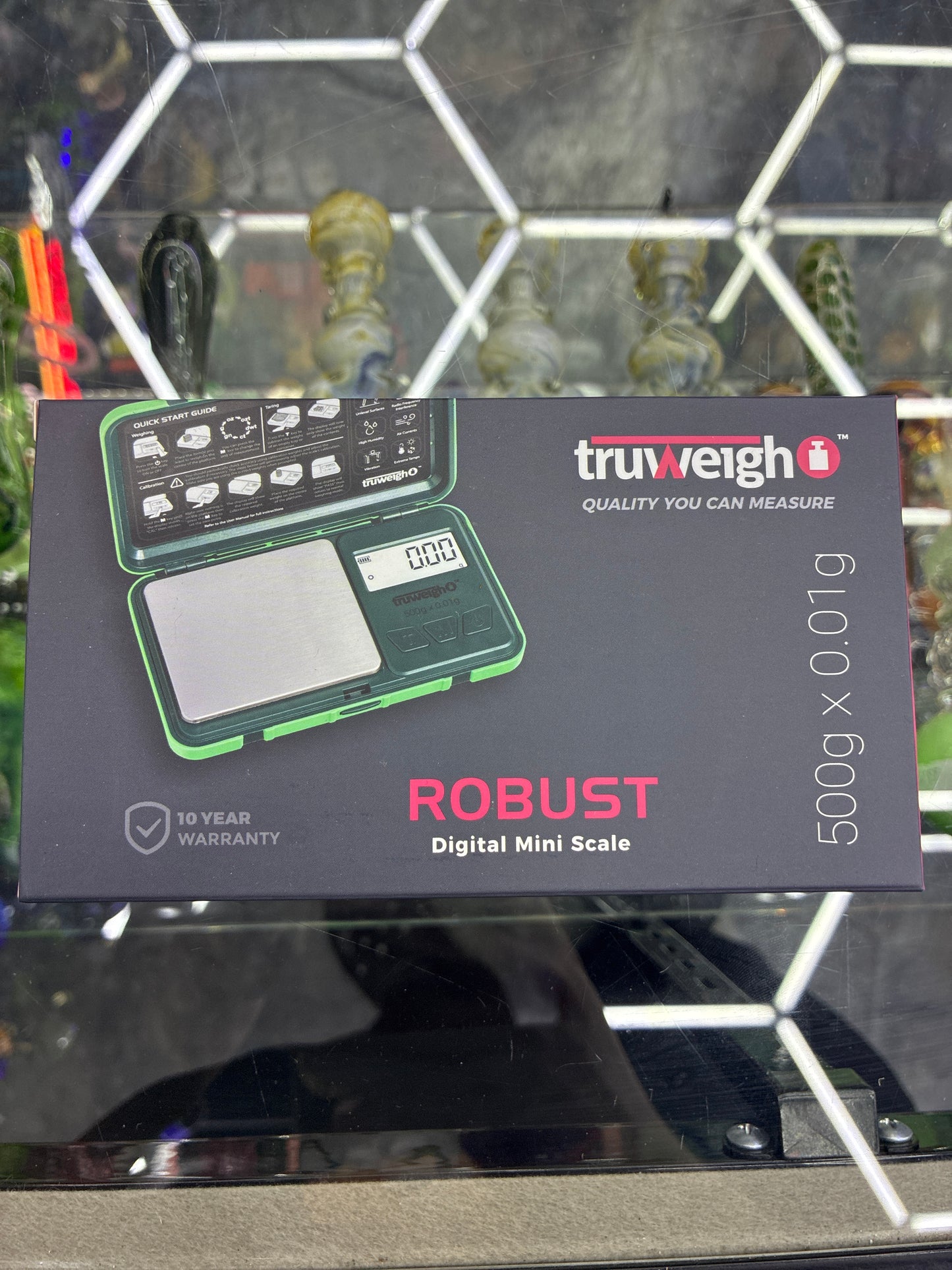 Truweight digital mini scale green