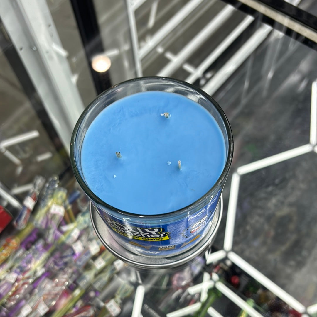 Jolly rancher, blue raspberry scented candle