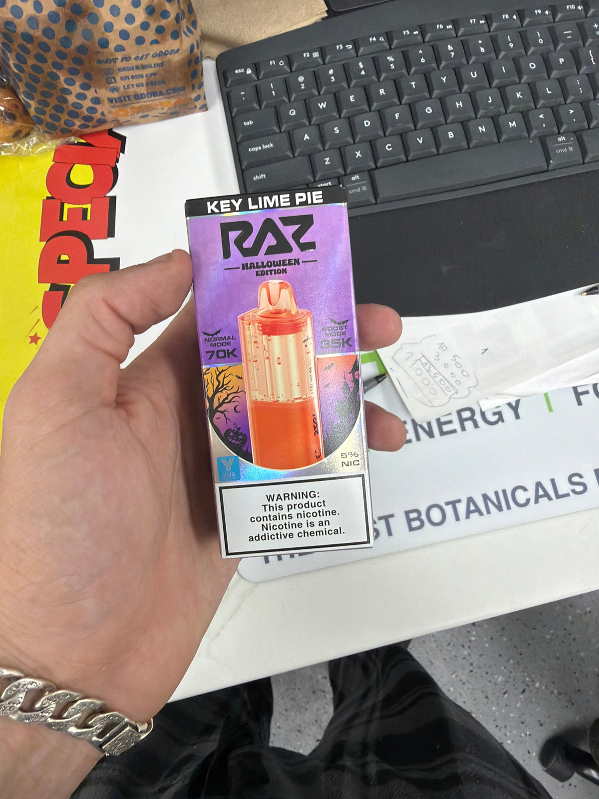 Raz x RL Vue Pod 70k key lime pie