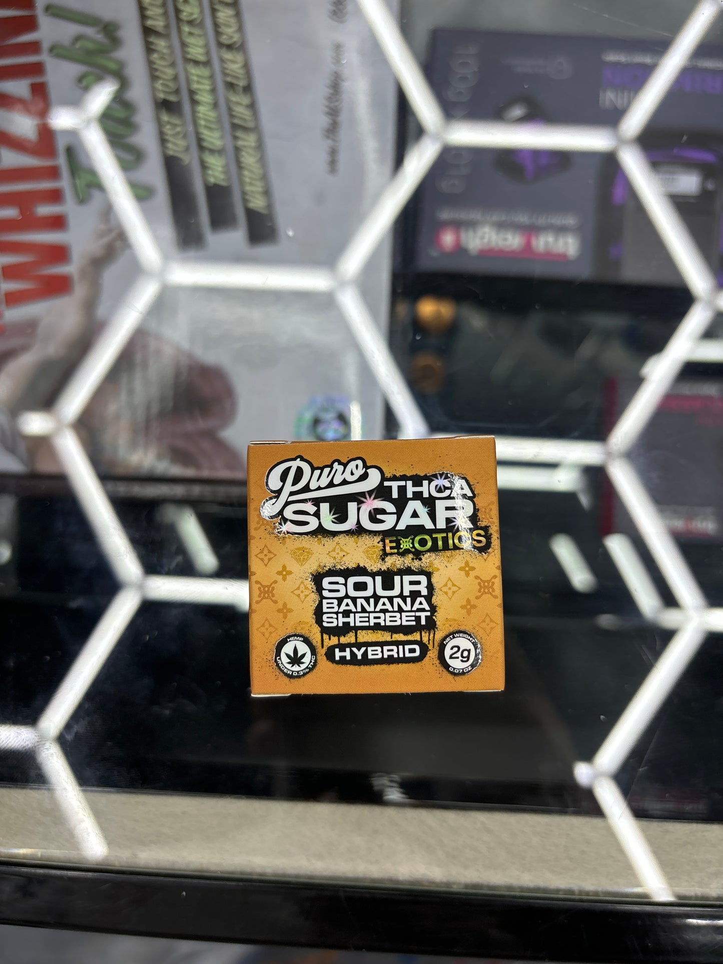 Puro THCa sour banana sherbet hybrid 2g