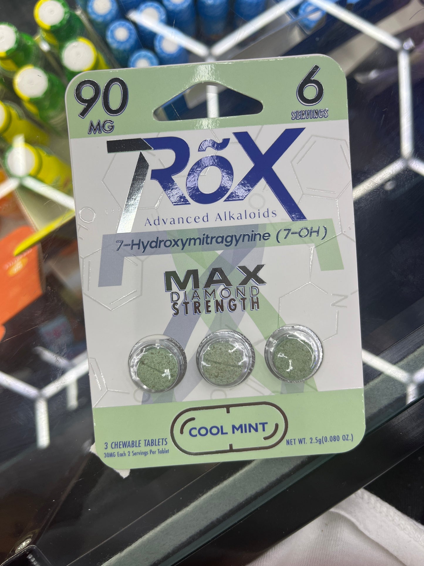Rox advanced alkaloids cool mint 30mg x3pc