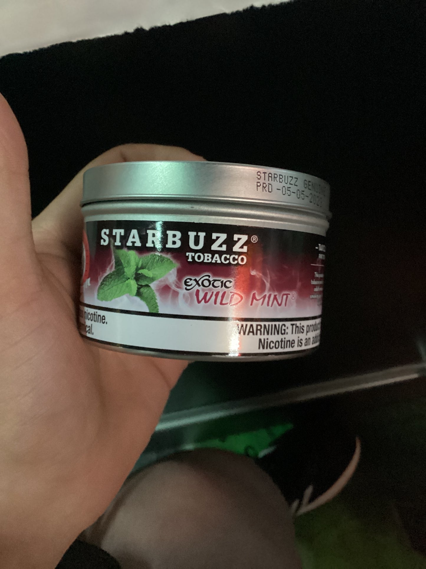 Starbuzz tobacco 100g exotic wild mint
