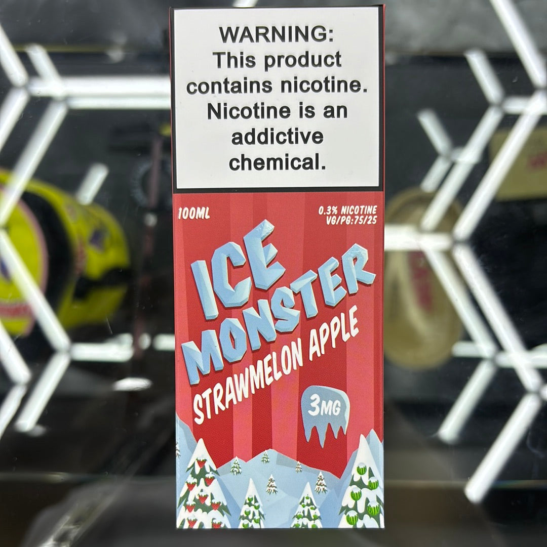 Ice monster, strawmelon apple 3MG