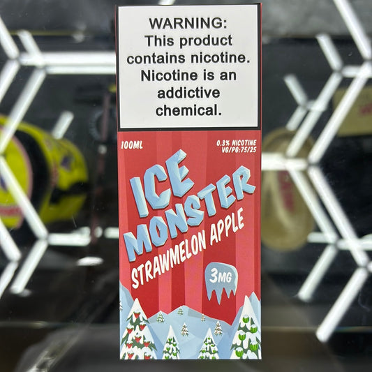 Ice monster, strawmelon apple 3MG