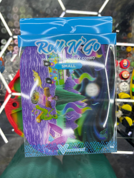 Roll n go mini magnetic lid plus tray combo
