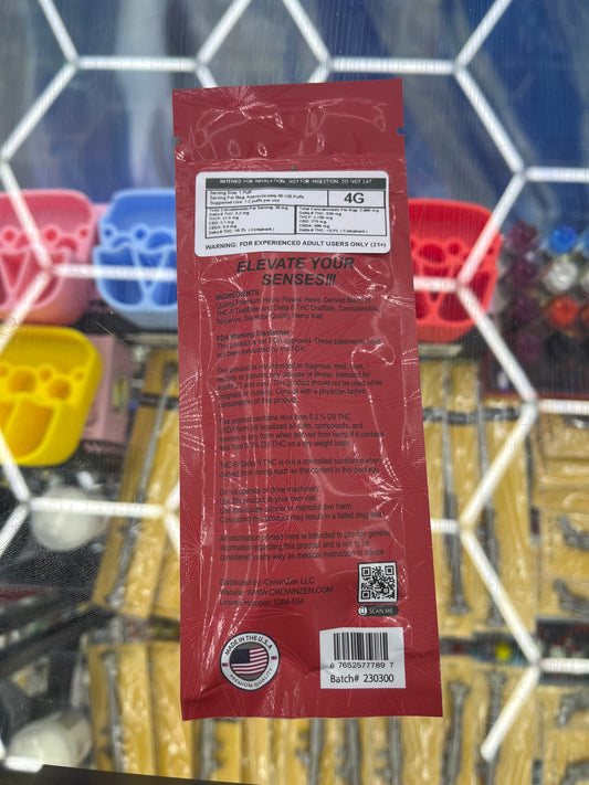 Crownzen strawberry cough sativa 4 g