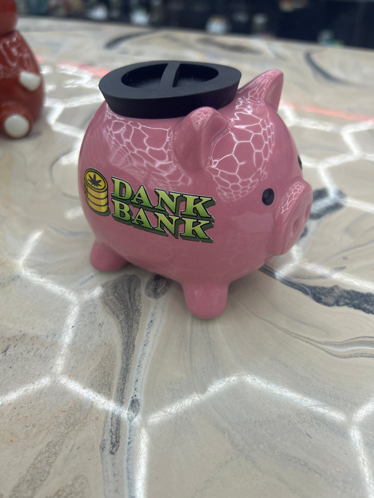 Fujima ceramic storage jar 4.3” dank piggy bank
