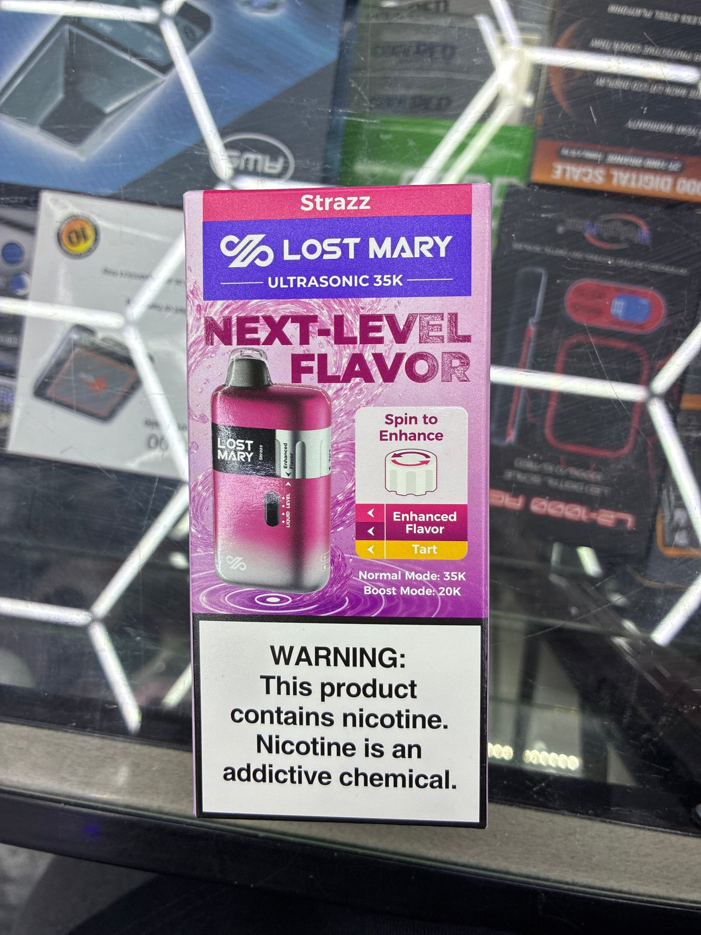 Lost Mary ultrasonic 35k next level flavor strazz
