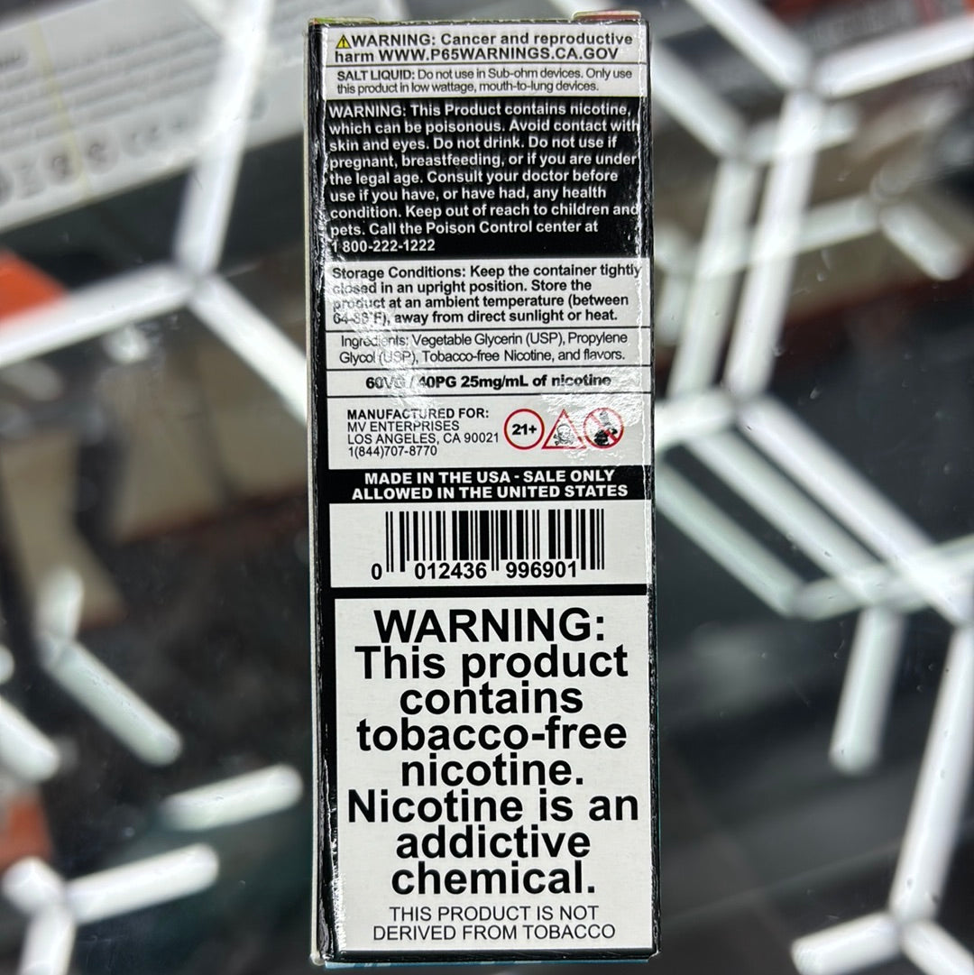 Cloudnurdz watermelon apple iced salts 25mg