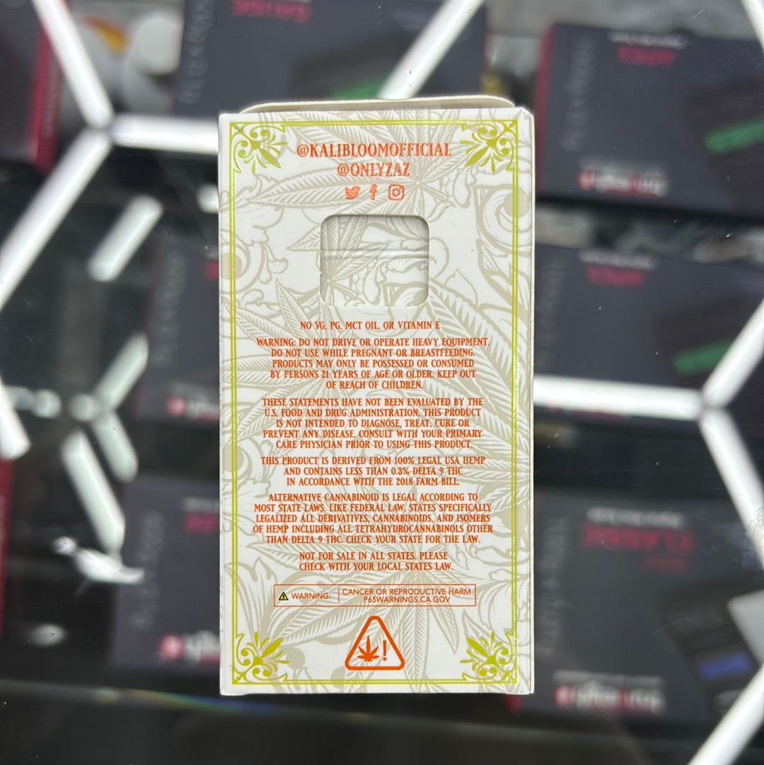 Kik kalibloom zaz thca 5G, lemon cherry gelato disposable pen
