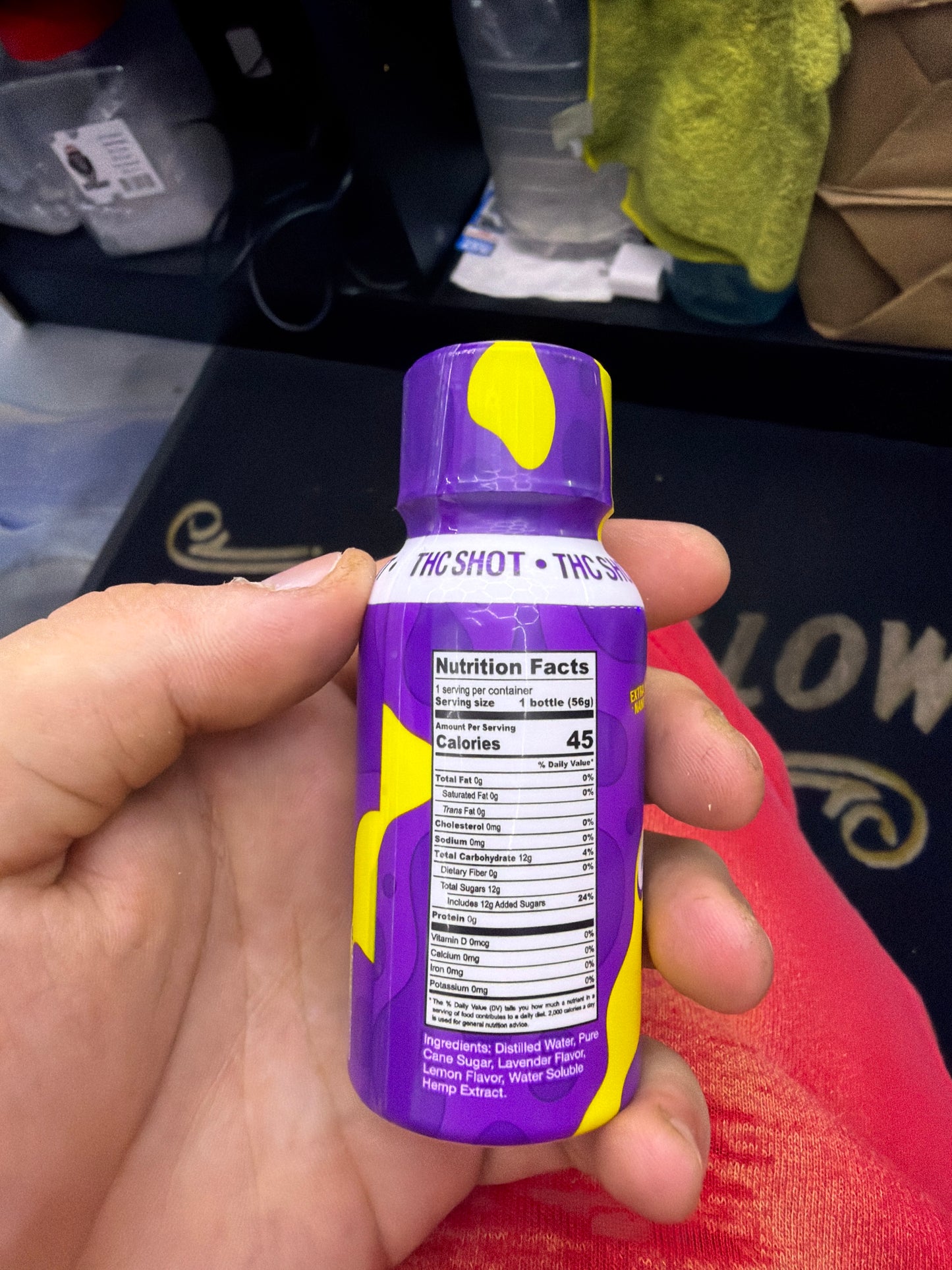 Jelly Extra Potent Nano Shot 5mg lavender lemon drop
