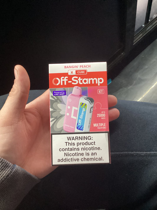 Off stamp classic x cube kit 25K bangin peach