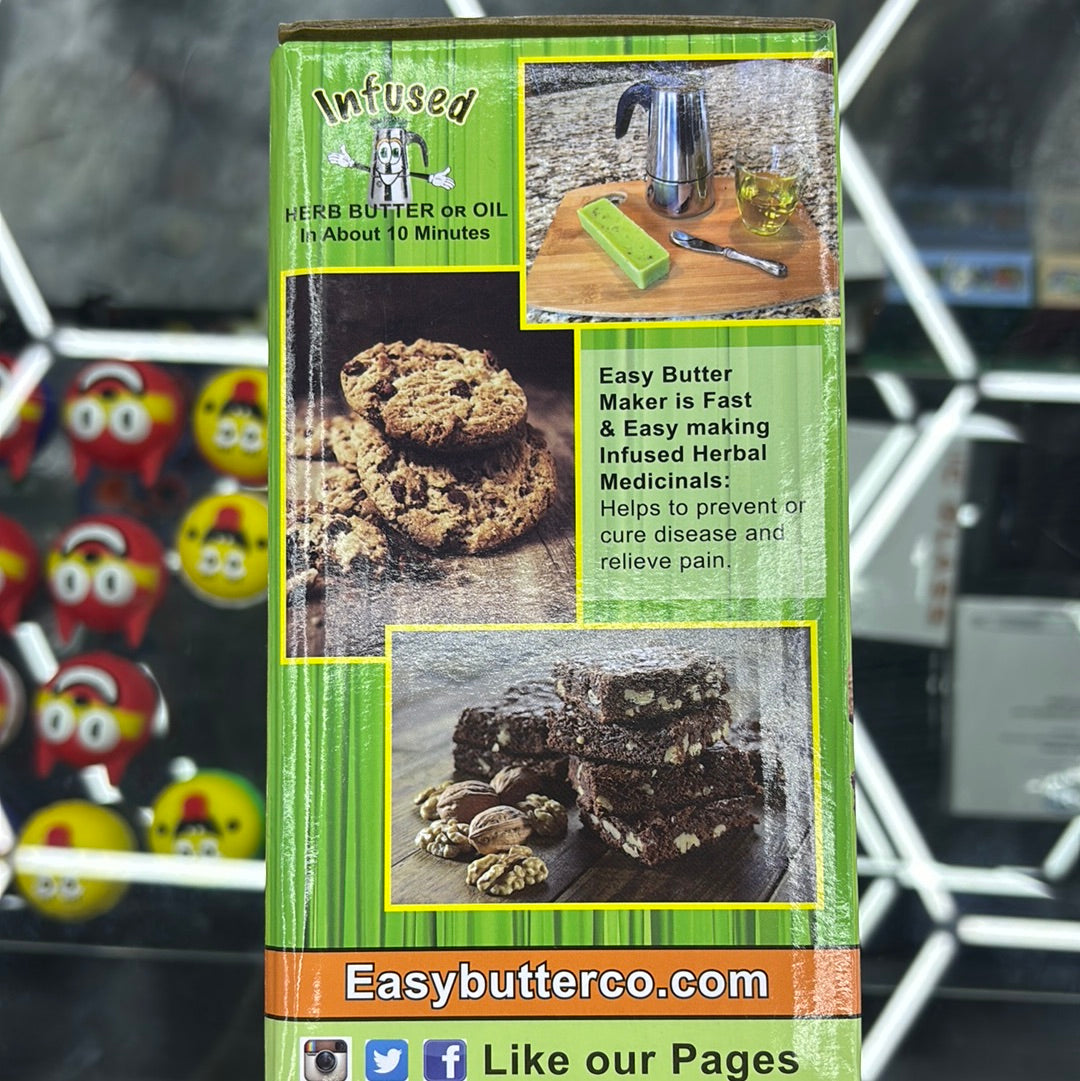 Easy butter maker, one stick herb, butter, or oil in about 10 minutes