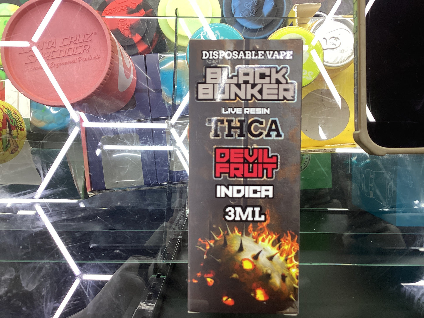 Black bunker live resin devil fruit indica 3ml