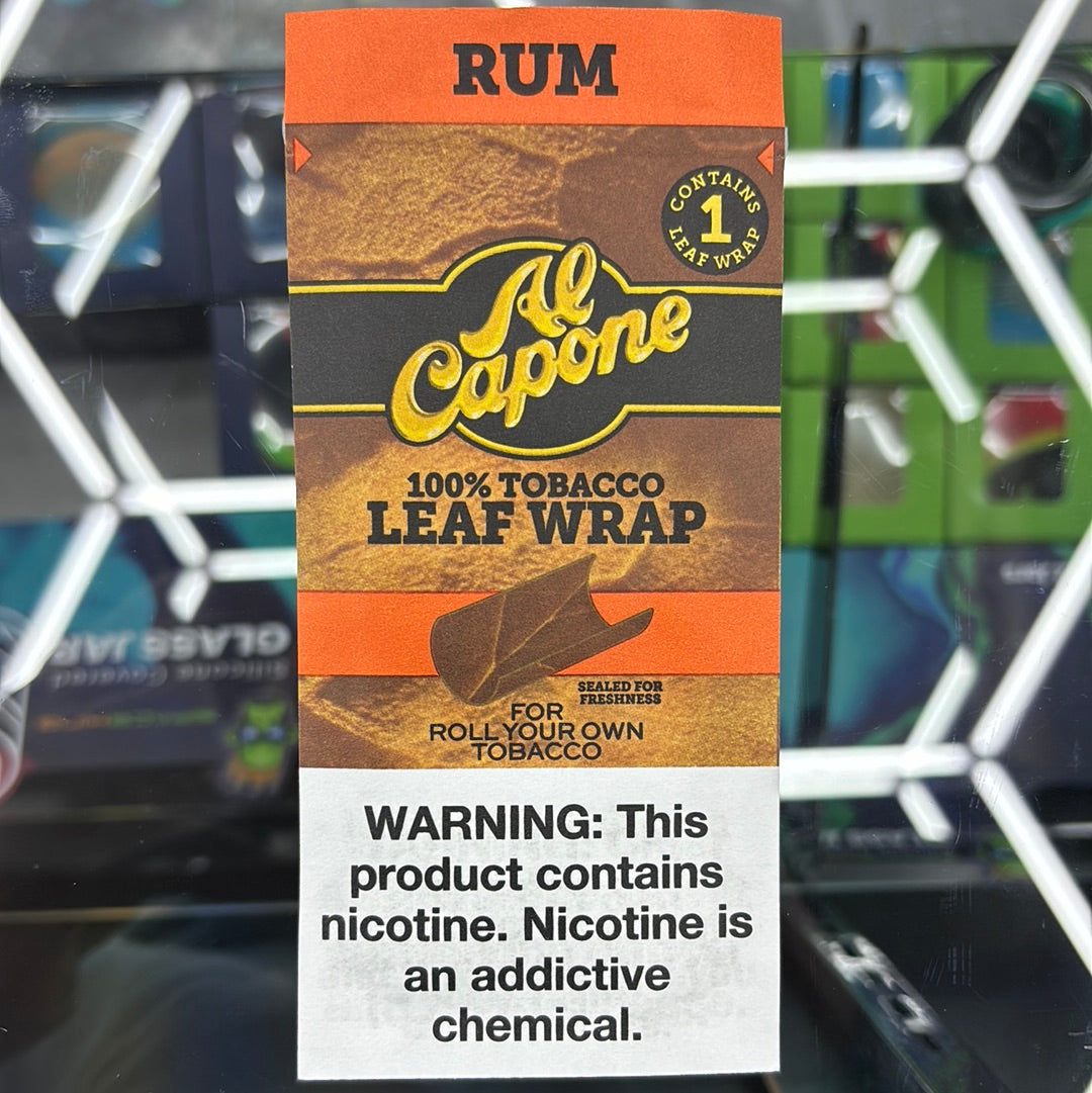 Al Capone rum leaf wrap