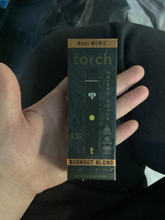 Torch burnout blend 3.5G disposable Maui wowie sativa