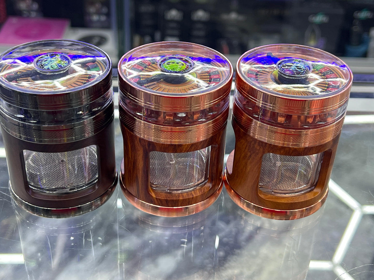 roulette tobacco grinder