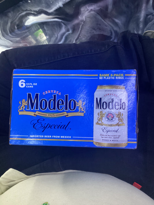 Modelo 6 pack can 12 oz