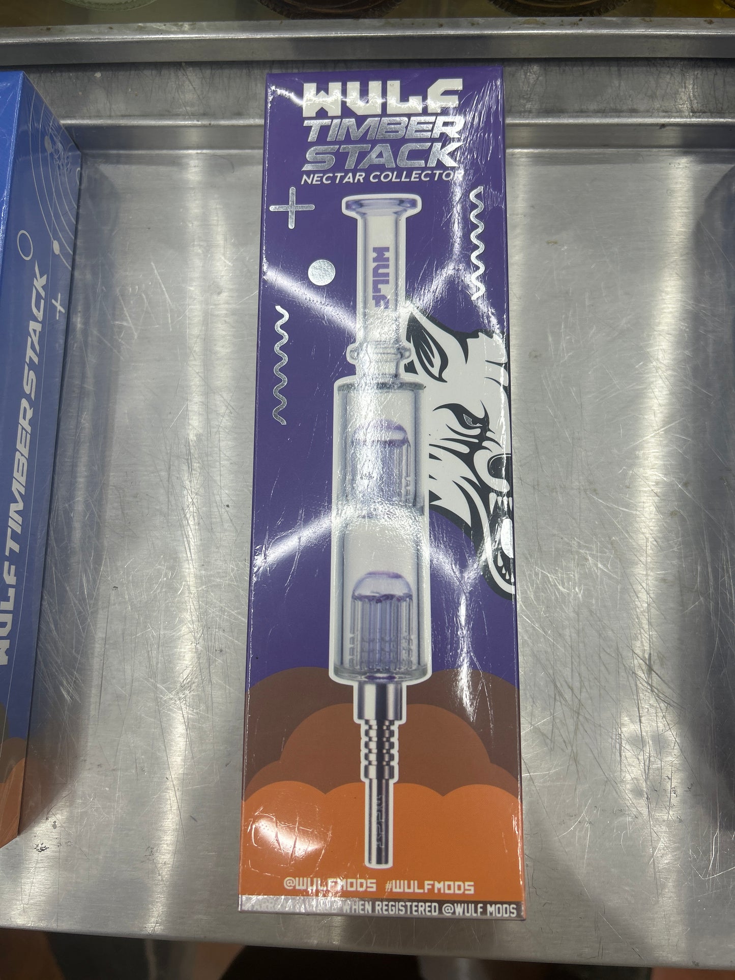 Wulf timber stack water filtering nectar collector purple