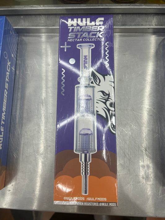 Wulf timber stack water filtering nectar collector purple