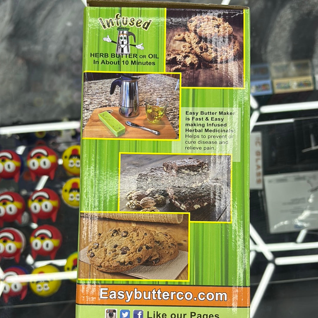 Easy butter maker, herb butter, or oil in about 10 minutes 2 sticks