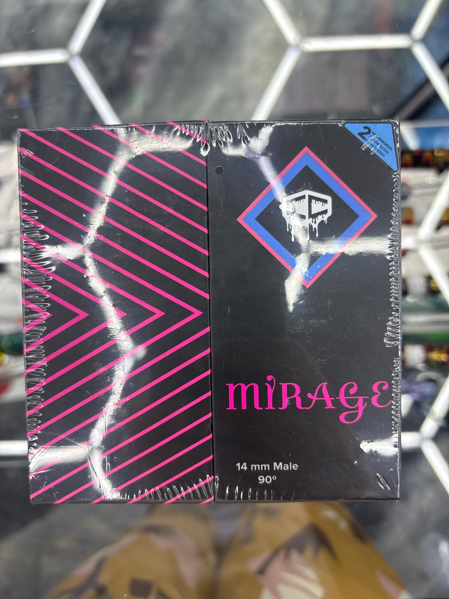 Ic quartz mirage 14 mm male 90°