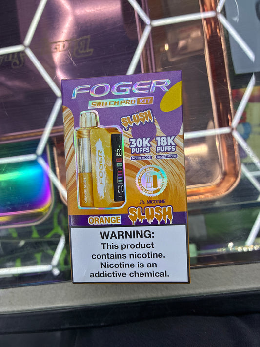 Fogger switch pro disposable kit 30k puffs orange slush