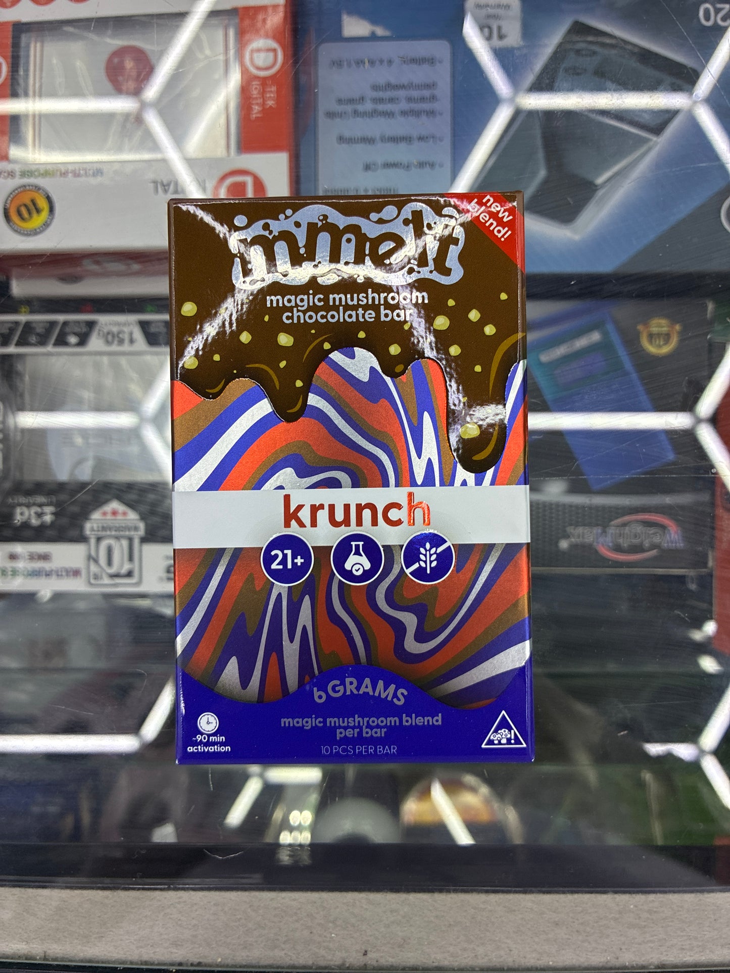 Mmelt magic Shrum chocolate bar 6g krunch