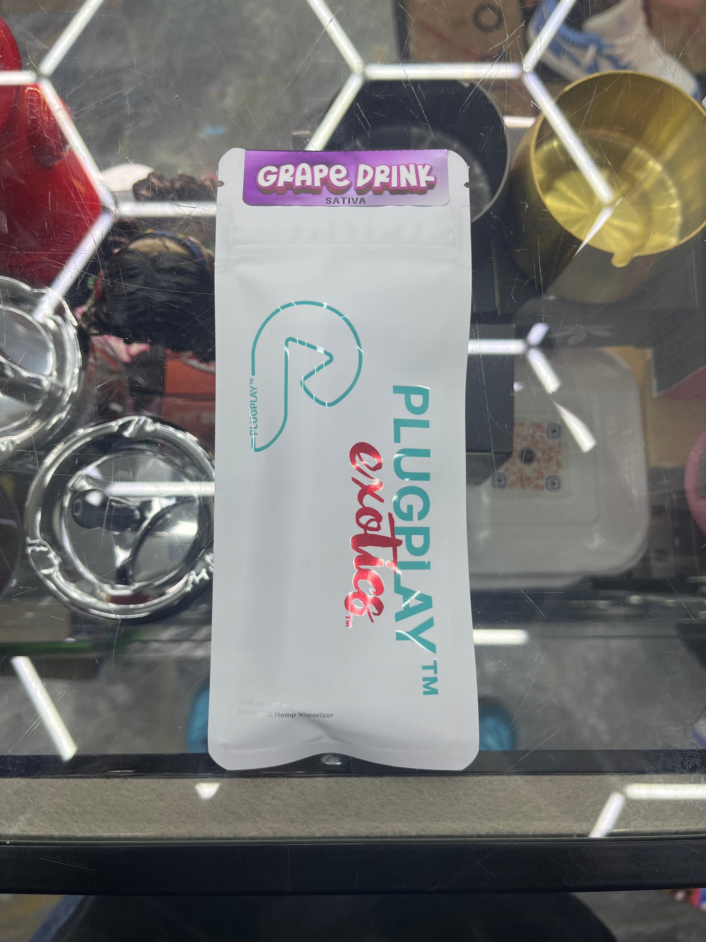 Plug play exotic 2g thcp dispo grape drink sativa