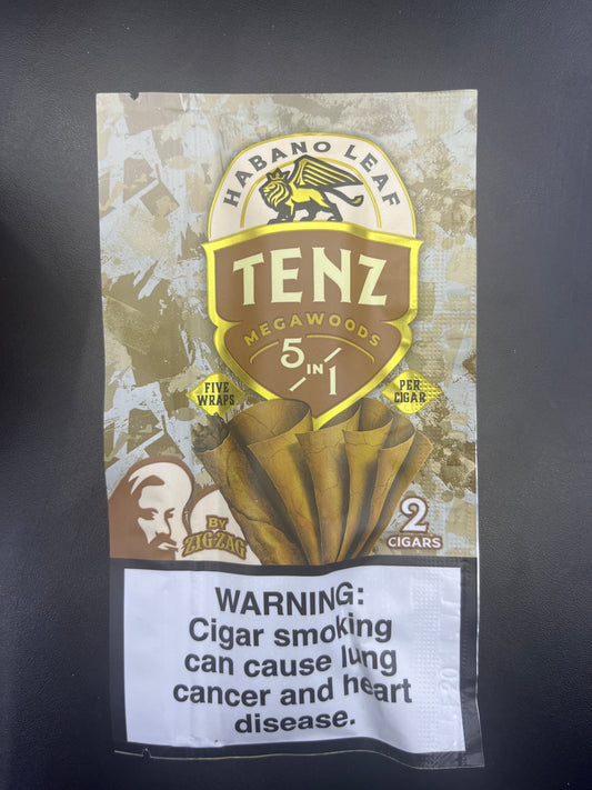 TENZ MEGAWOODS habano leaf