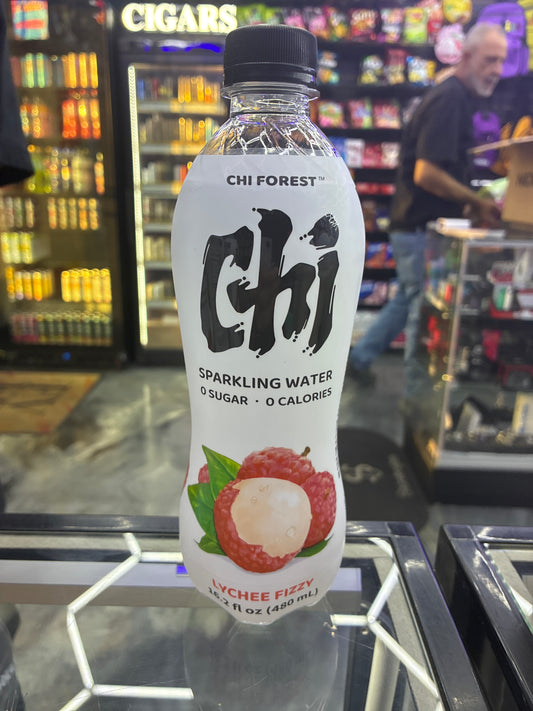 Chi forest lychee fixzy sparkling water 480ml
