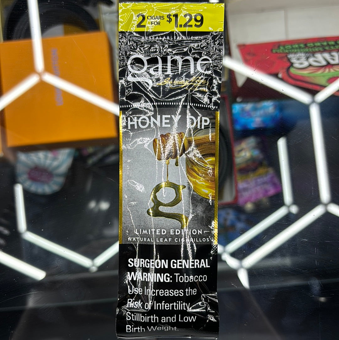 Game honey dip cigarillos