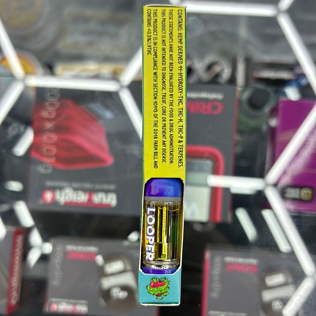 Looper lifted series, forbidden fruit, 2g live resin vape cartridge