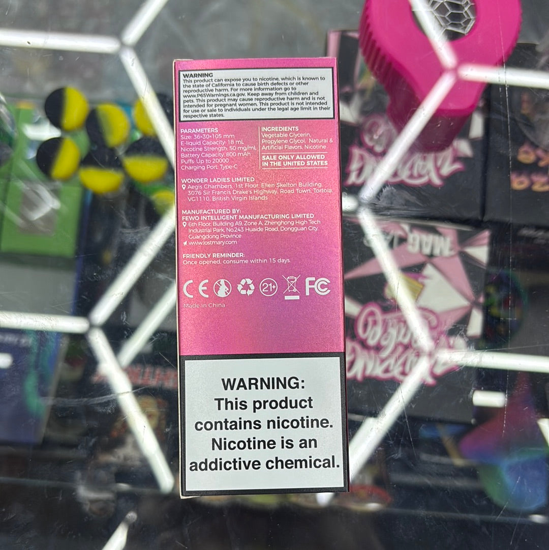 Lost Mary tropical punch20,000 puffs