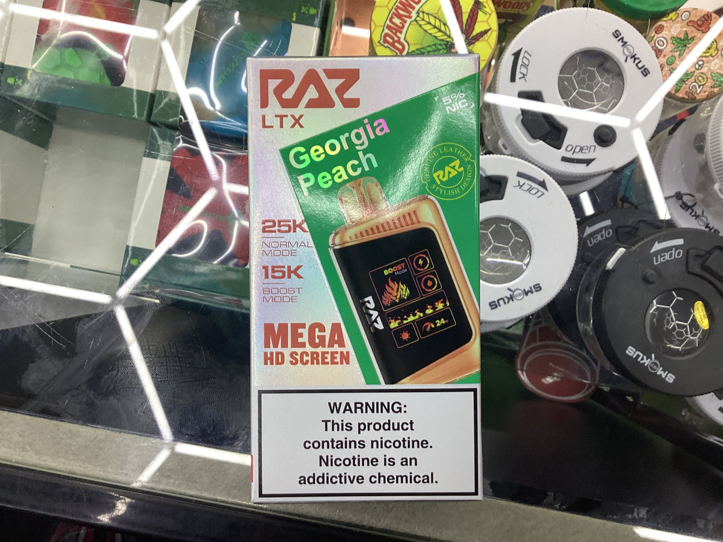 Raz dc25000 25k puffs Georgia peach