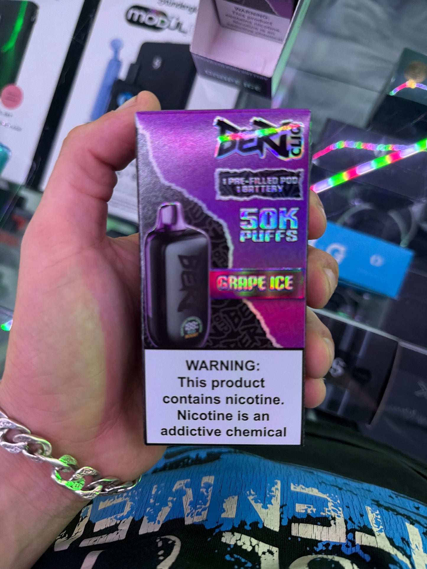 Beri Cliq 50K Puffs Pod + Kit grape ice