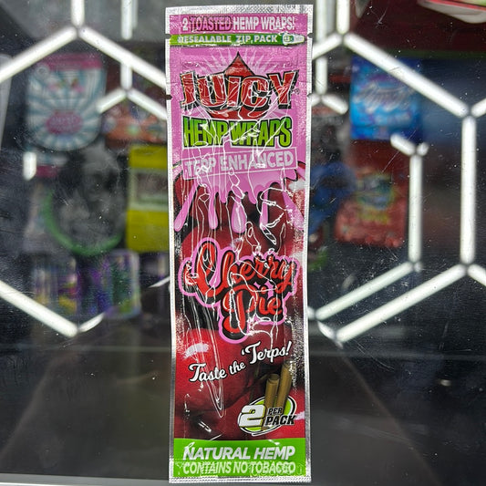 Juicy hemp wraps cherry pie, terp enhanced
