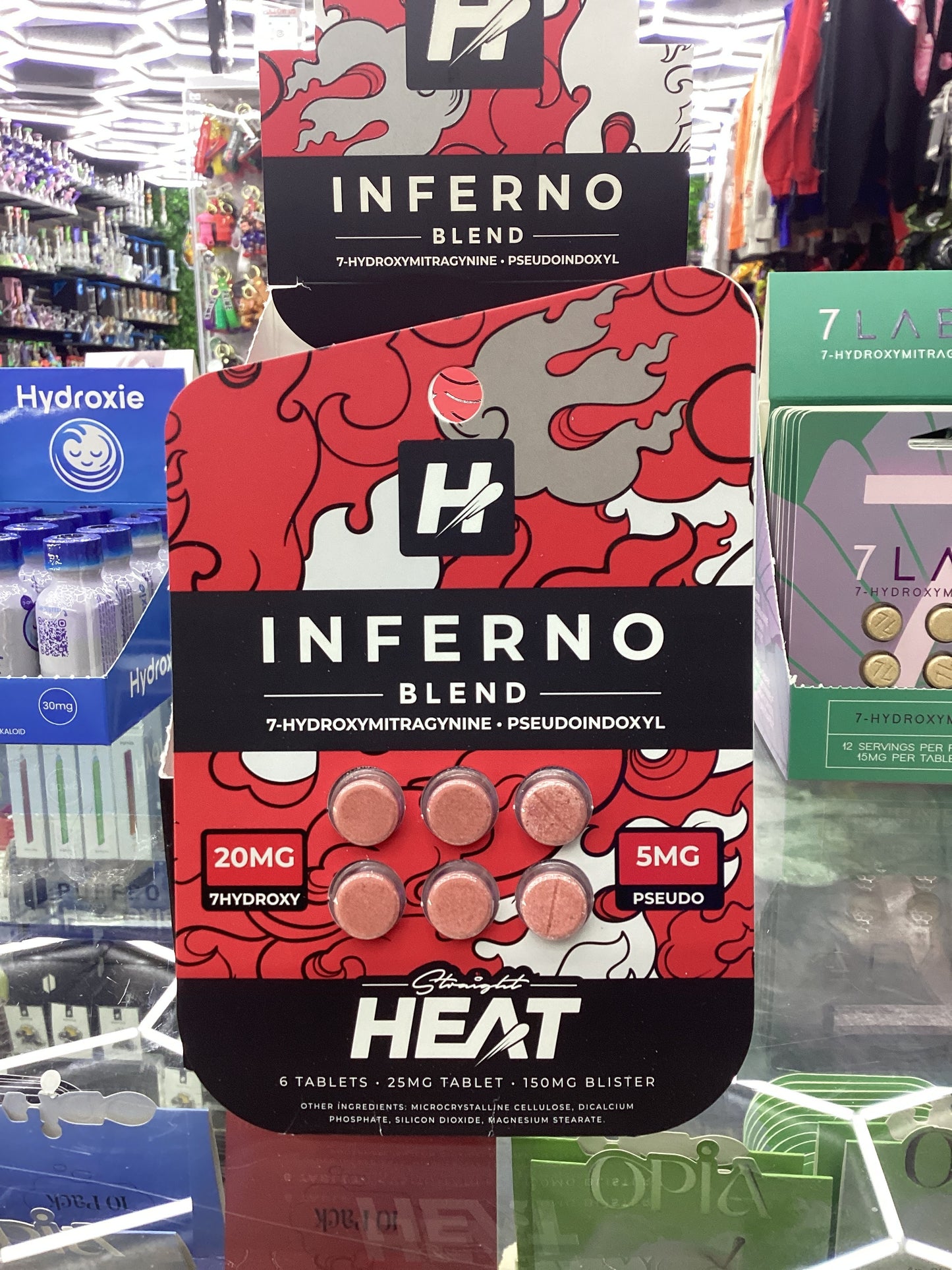 Heat inferno 7-hydroxy 6ct 25mg