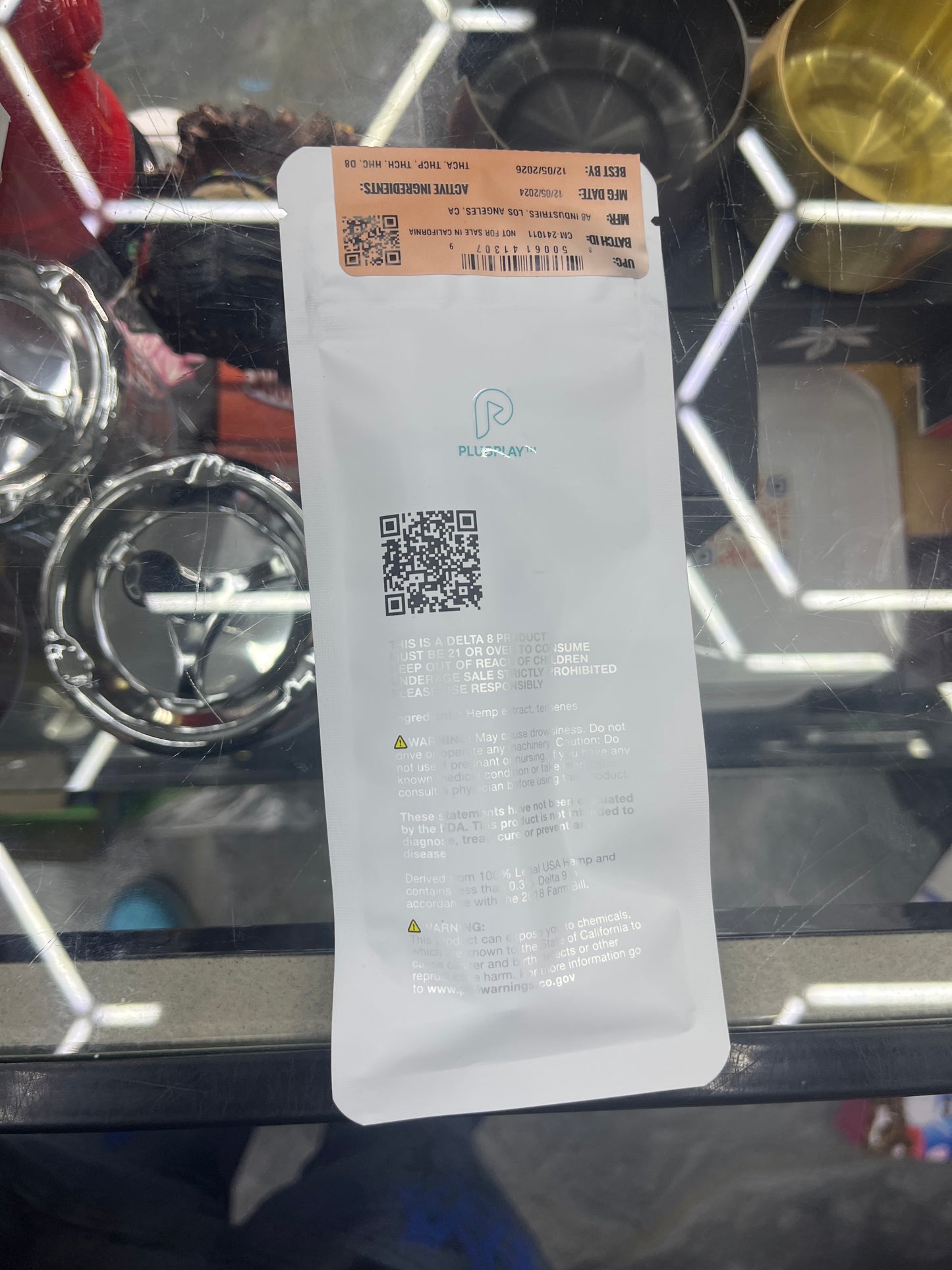 Plug play exotic 2g thcp dispo juicy peach indica