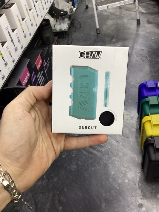 GRAV dugout with travel bag emerald green