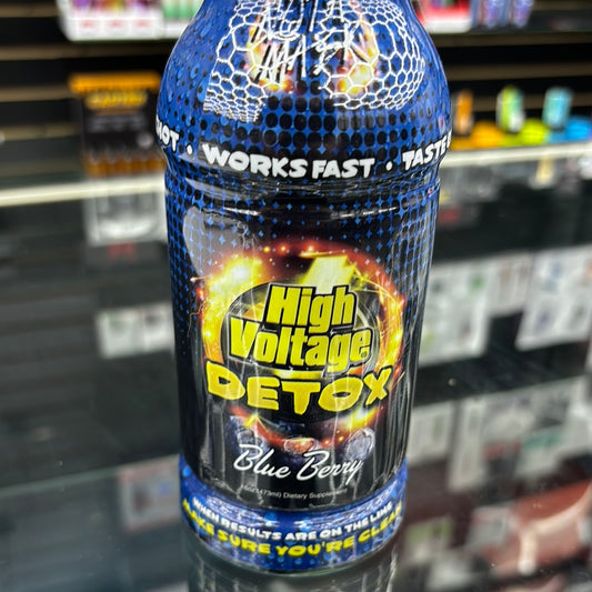 High voltage, detox, blueberry