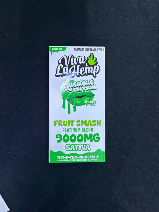 Viva La Hemp luscious edition fruit smash platinum blend 9g sativa