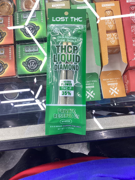 Lost thc-p pre-rolls, thcp liquid diamonds private reserve of hybrid