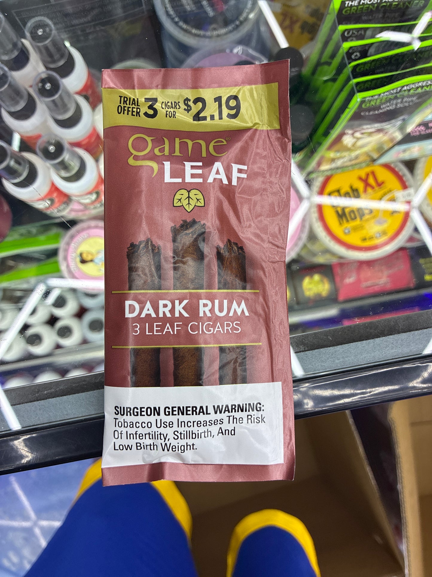 Game leaf dark rum 3pk
