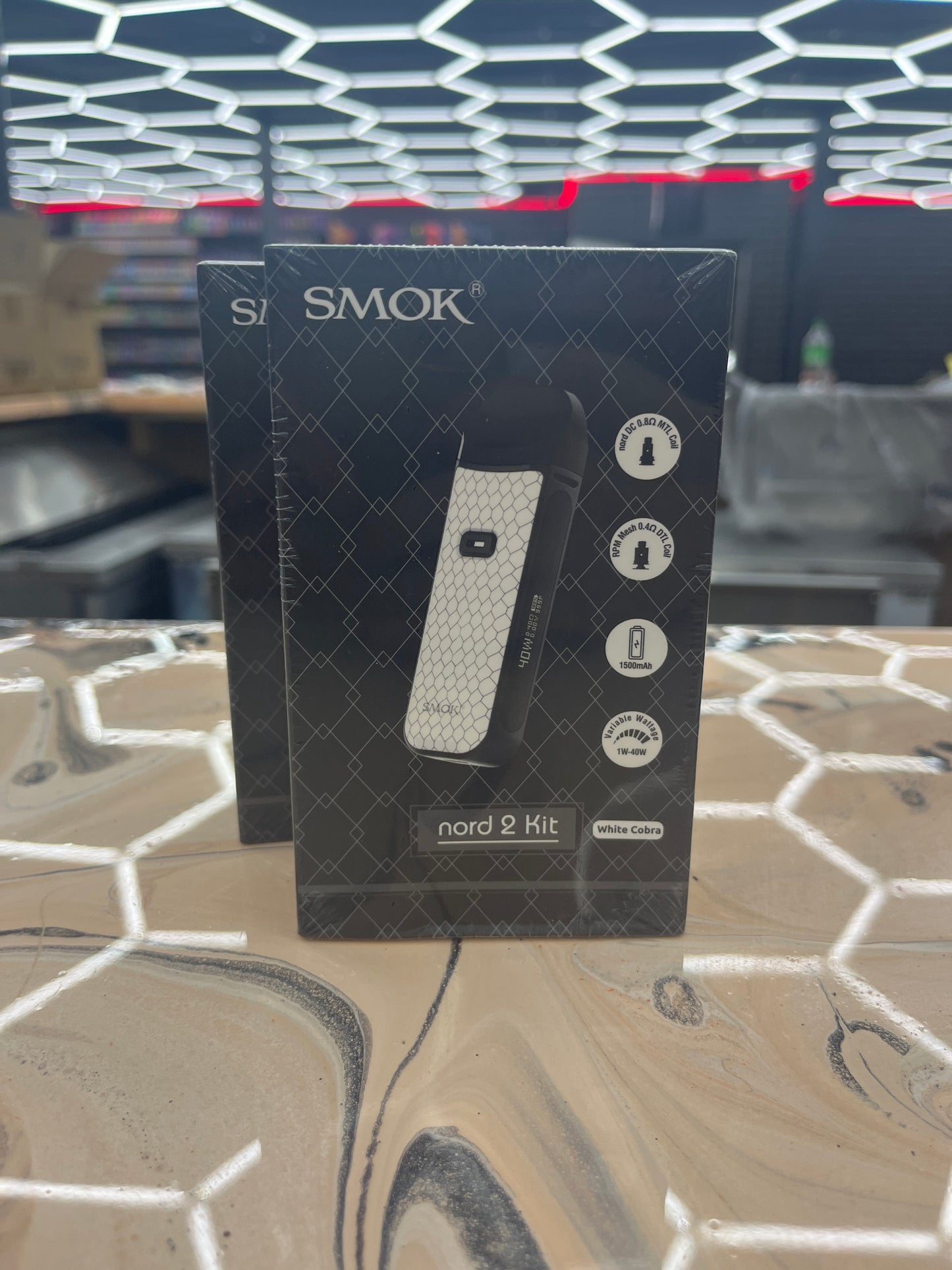 Smok nord 2 kit white cobra