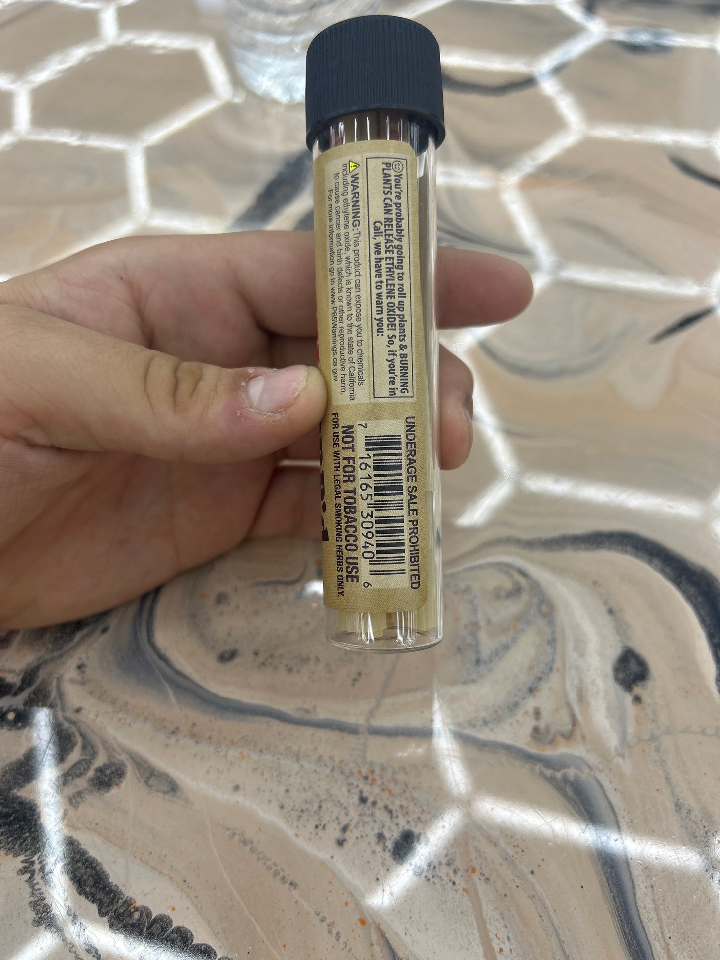 Raw Terp’d Cones fire zest 6ct 1 1/4 size