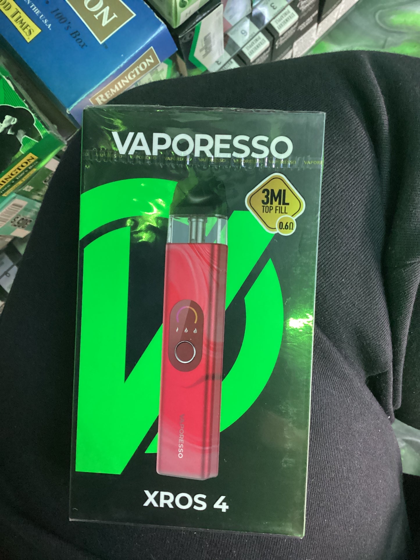 Vaporesso xros 4 red w marble design