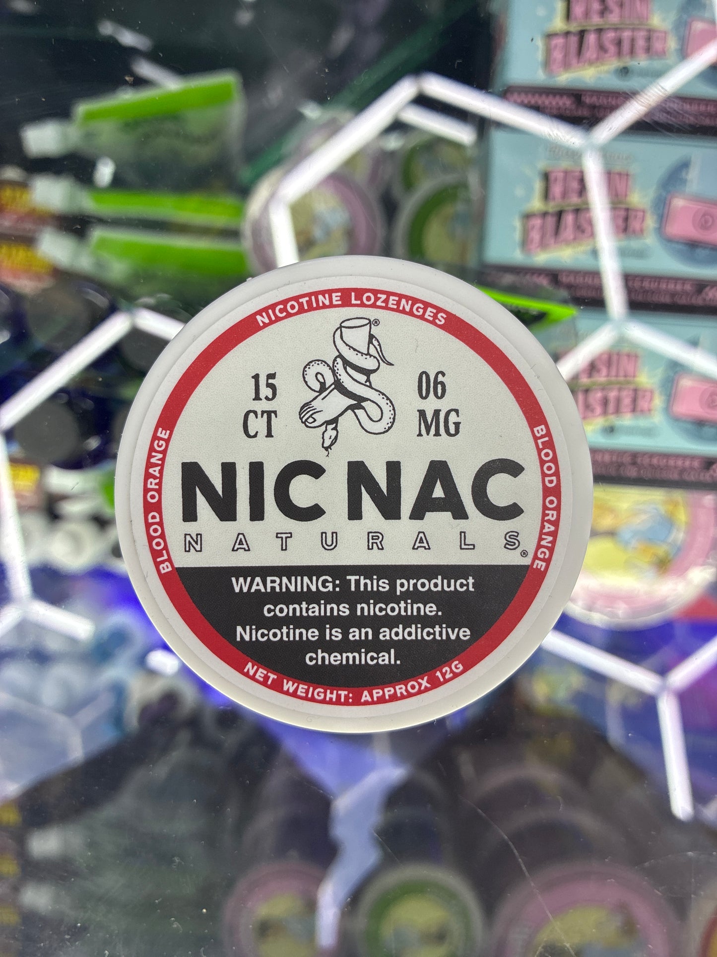 NICNAC NATURALS 15ct 06mg blood orange
