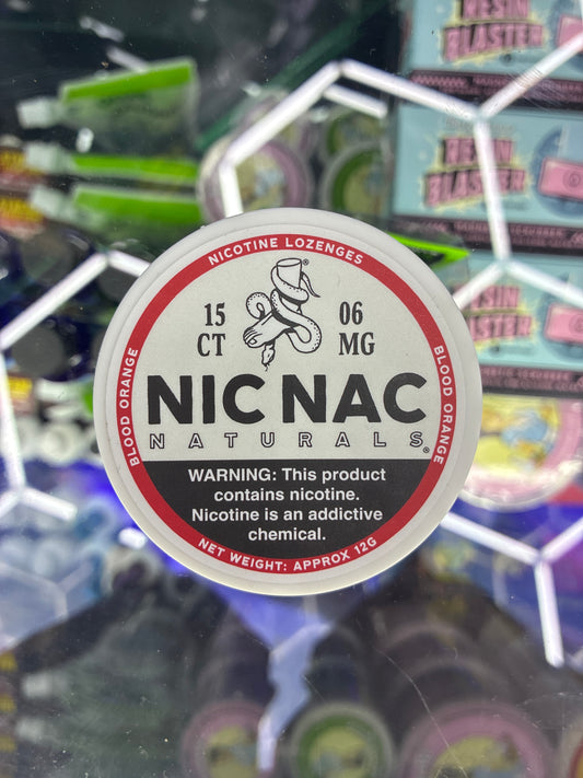 NICNAC NATURALS 15ct 06mg blood orange