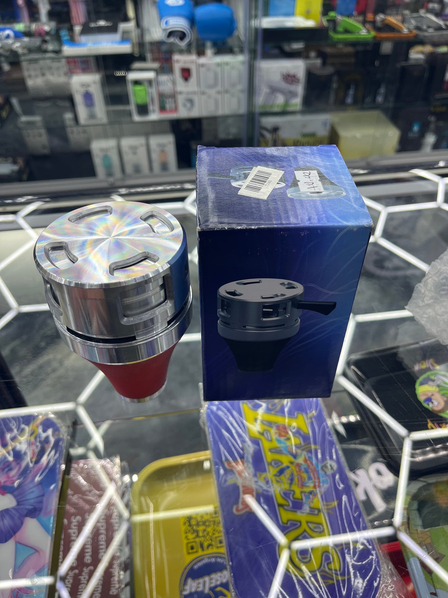 Silicone hookah bowl with top